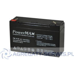 PM 6120 PowerMAX Akumulator VRLA 6V 12Ah