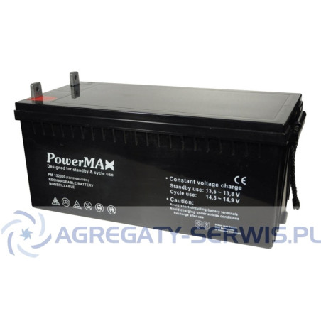 PM 122000 PowerMAX Akumulator VRLA 12V 200Ah