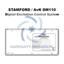 DM110 AVK / Stamford AVR Cyfrowy Regulator Napięcia