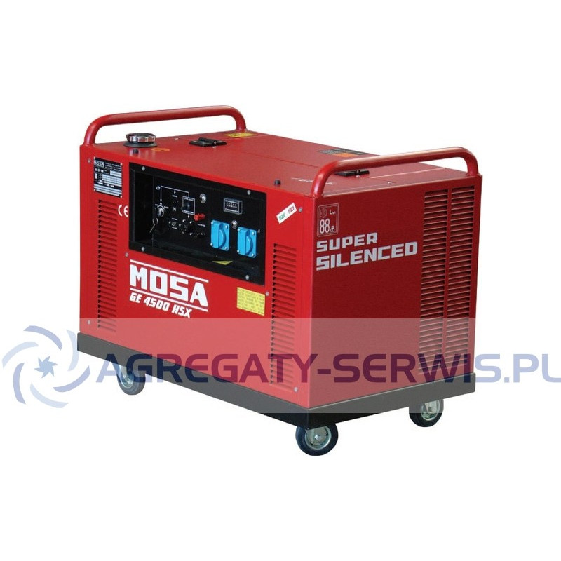 GE 4500 HSX EAS Mosa Generator Benzynowy Jednofazowy