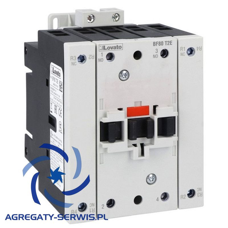 BF80T2 E Lovato Stycznik Czteropolowy 115A Specjalny Cewka AC/DC 2NO+2NC BF80T2 E Lovato Stycznik Czteropolowy 115A Specjalny Cewka AC/DC 2NO+2NC